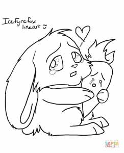 243x300 Bunny With Carrot Coloring Pages Cartoon Download