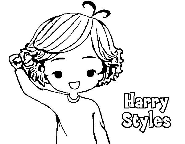 600x470 One Direction Cartoon Coloring Pages Printable One Direction