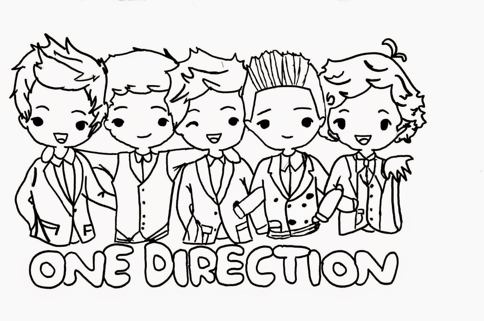 1600x1062 Competitive One Direction Printable Coloring Pages Fiscalreform