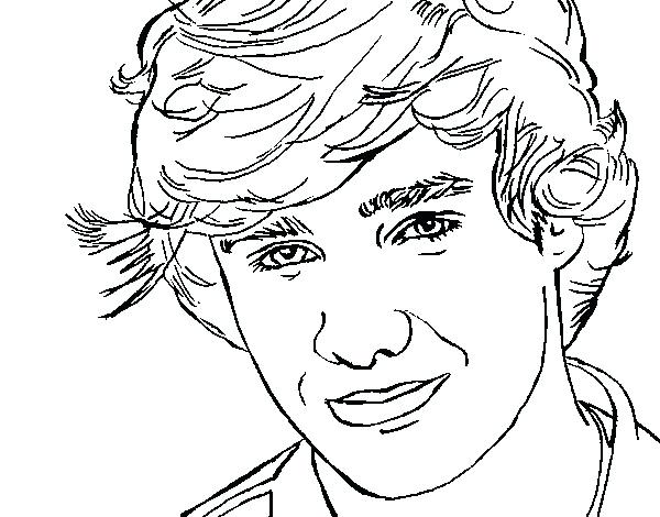 600x470 Harry Styles Coloring Pages Luxury Harry Styles Coloring Page One