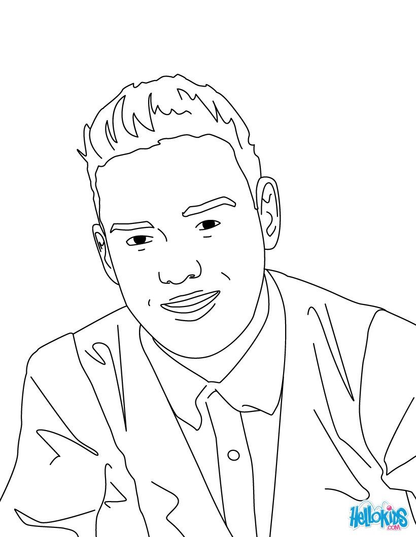 820x1060 Liam Payne Coloring Page Moree Direction Coloring Sheets
