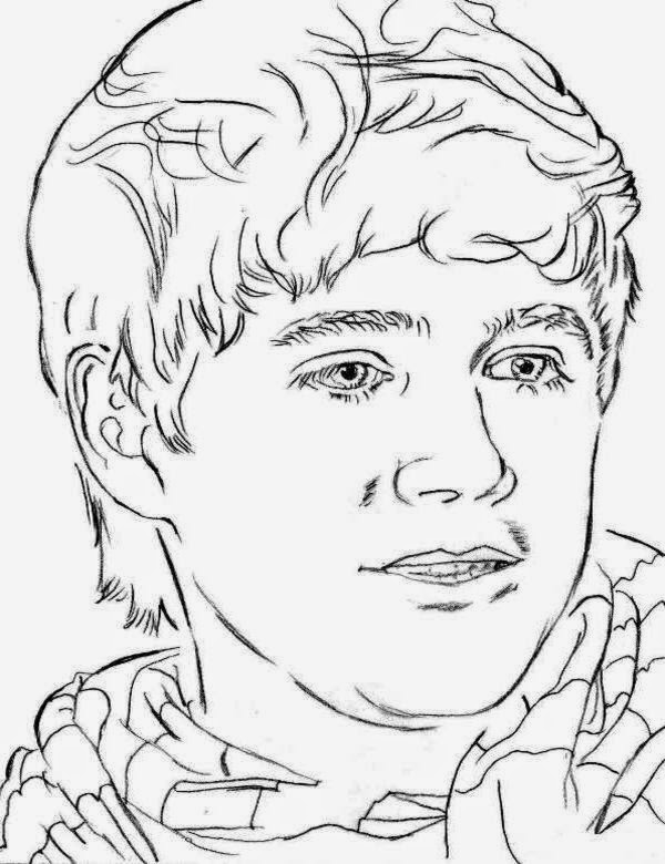 600x780 One Direction Coloring Pages Compilation Free Coloring Pages