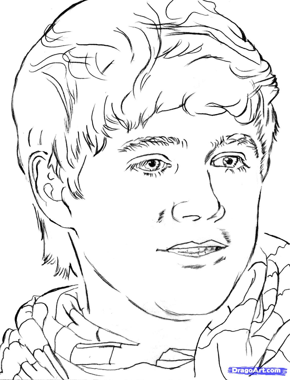 1146x1500 Printable One Direction Coloring Pages J Outstanding