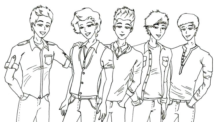 750x425 One Direction Coloring Pages Niall