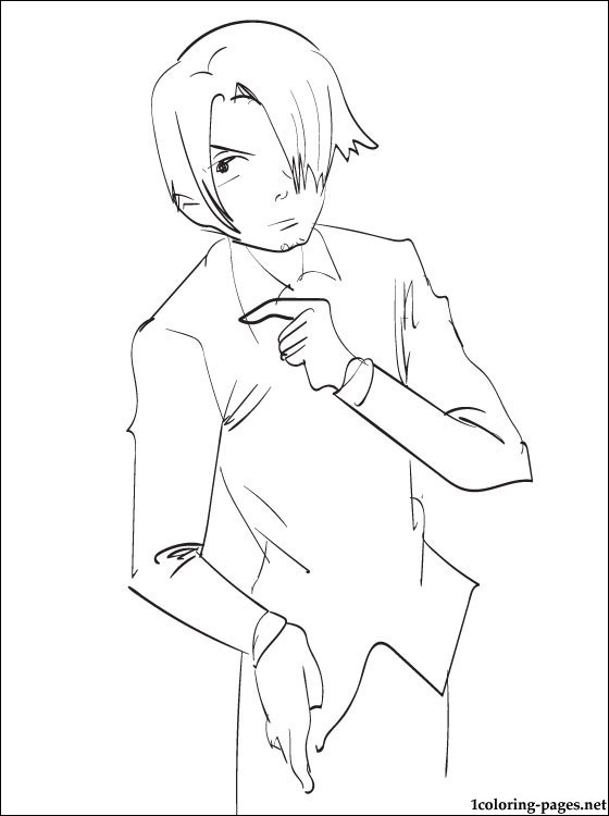 560x750 Sanji One Piece Coloring Page Coloring Pages