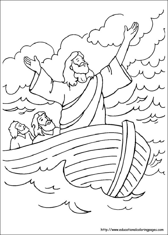 567x794 Bible Story Coloring Pages