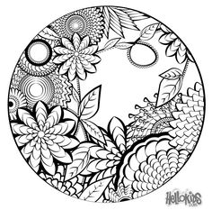 236x243 Mandala Coloring Page Free Sample Join Fb Grown Up Coloring