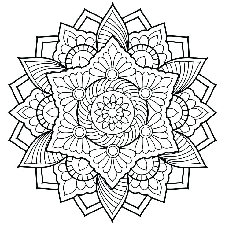 736x736 Free Coloring Pages For Adults Only