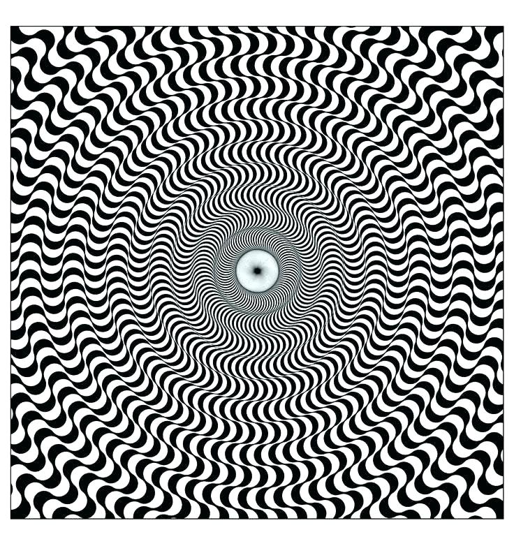 736x782 Illusion Coloring Pages Op Art Coloring Pages This Is Illusion