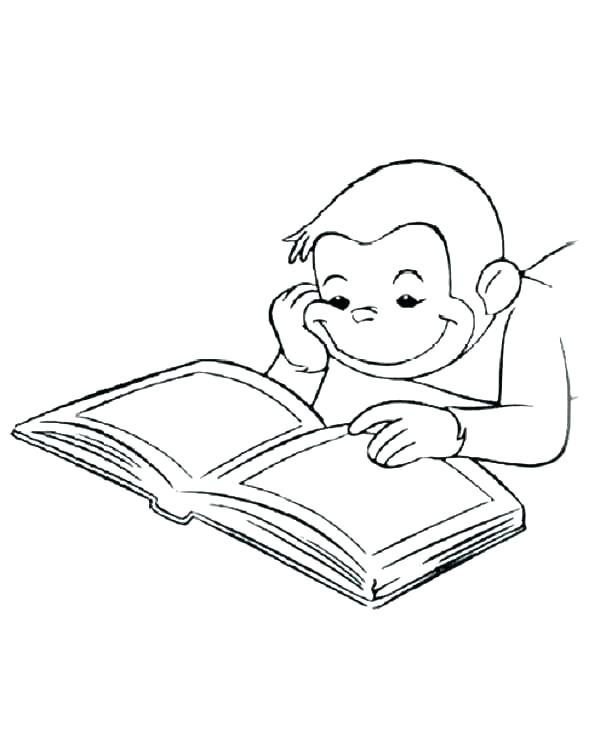 600x732 Open Book Coloring Page Note Book Coloring Pages For Kids To Print