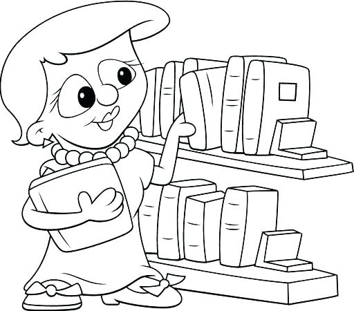 512x450 Open Book Colouring Page Kids Coloring Lovely Of Library Coloring