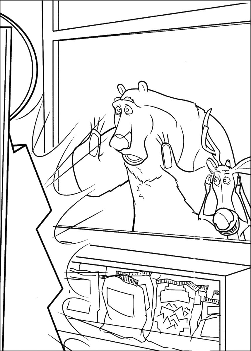 857x1200 Open Season Coloring Pages