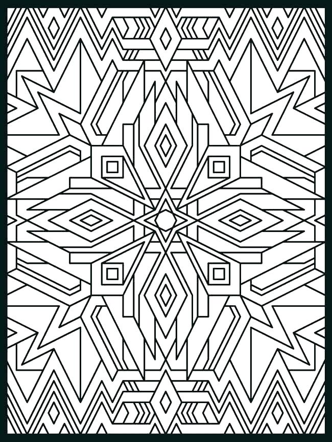 650x863 Illusions Coloring Pages