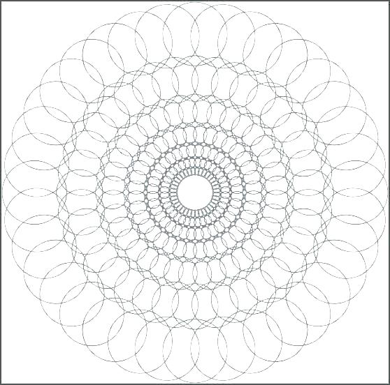 558x552 Optical Illusions Coloring Pages