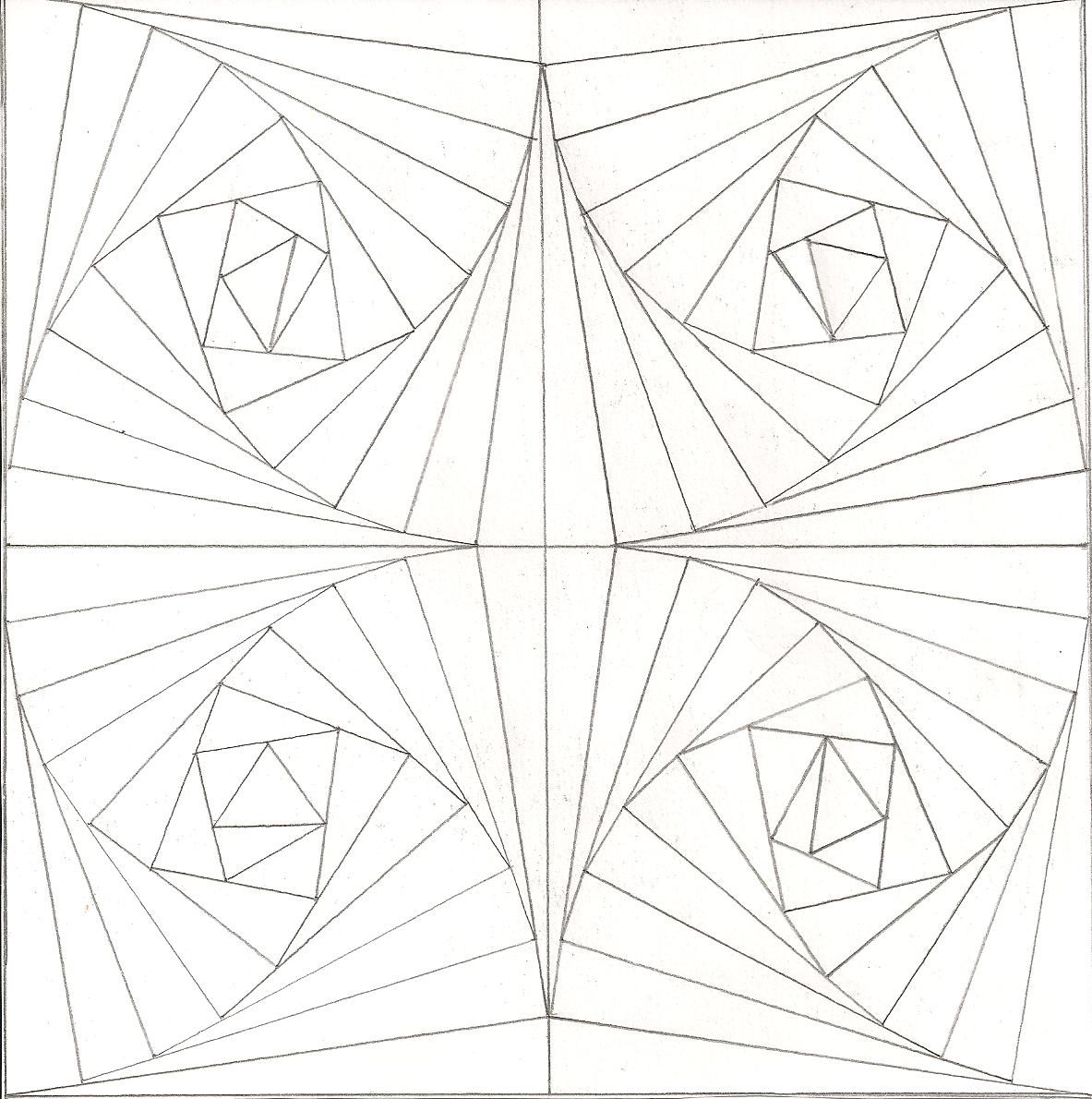 1183x1190 Optical Illusion Coloring Page Found