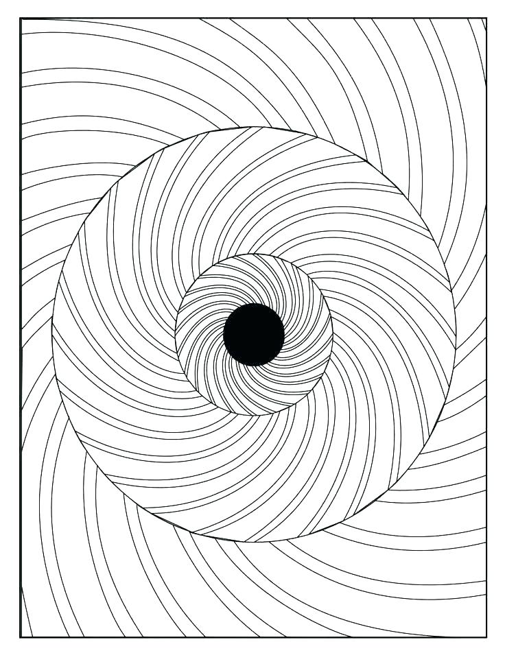 736x952 Optical Illusions Coloring Pages Or Optical Illusions Coloring