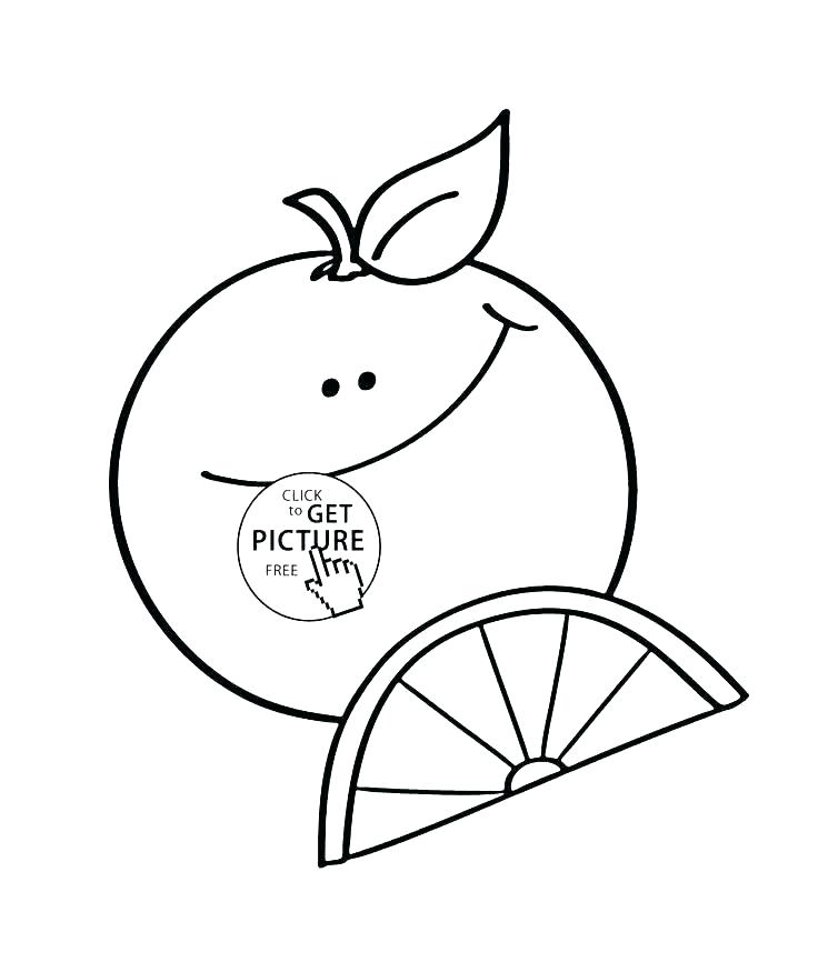 736x866 Orange Coloring Pictures Coloring Orange Blossom Coloring Page