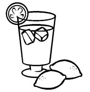 294x300 Orange Juice Colouring Pages, Juice Coloring Page