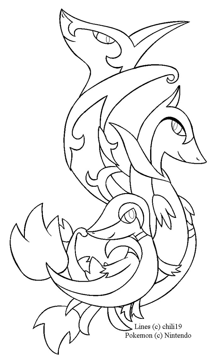 696x1148 Fresh Snivy Coloring Sheet Free Colouring Pages Free Coloring