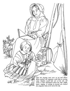236x308 Oregon Trail Coloring Picture Teaching Oregon Trail