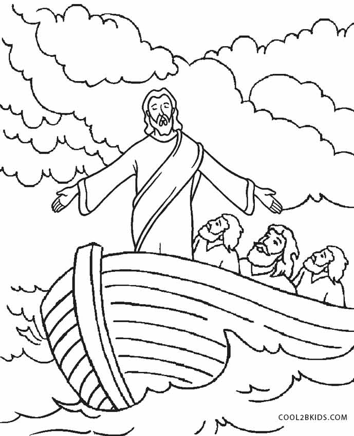 689x850 Free Printable Jesus Coloring Pages For Kids