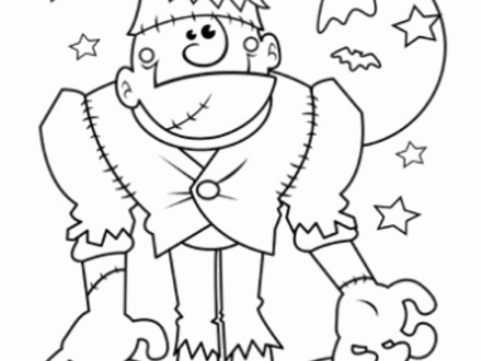 440x330 Oriental Trading Free N Fun Halloween Monster Coloring Pages