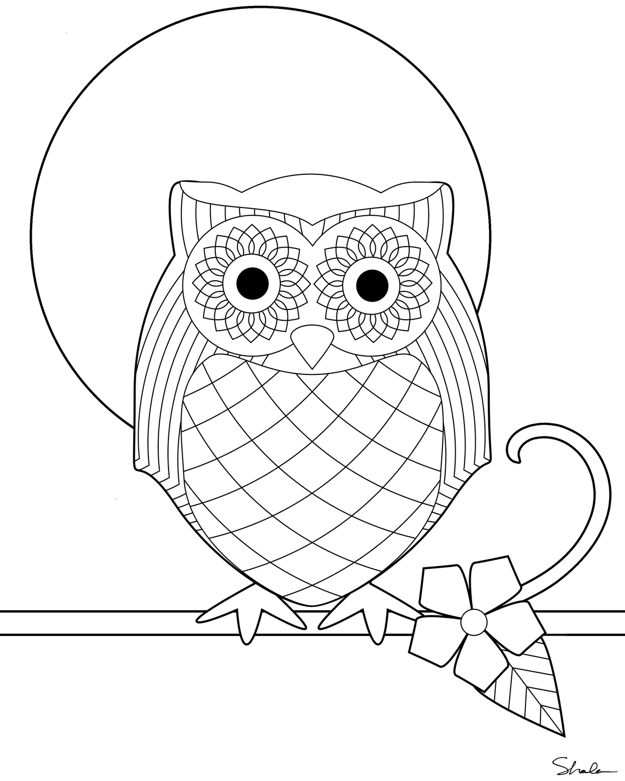 1280x1600 Inspiring Owl Coloring Page Coloring To Pretty Owl Coloring Page