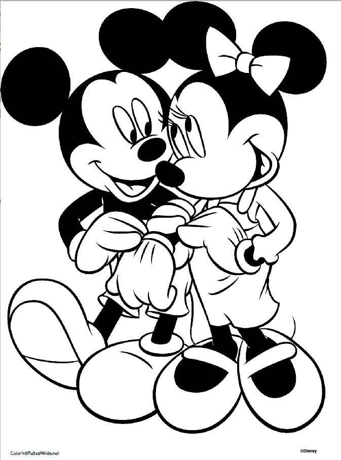 Original Mickey Mouse Coloring Pages at GetDrawings | Free download