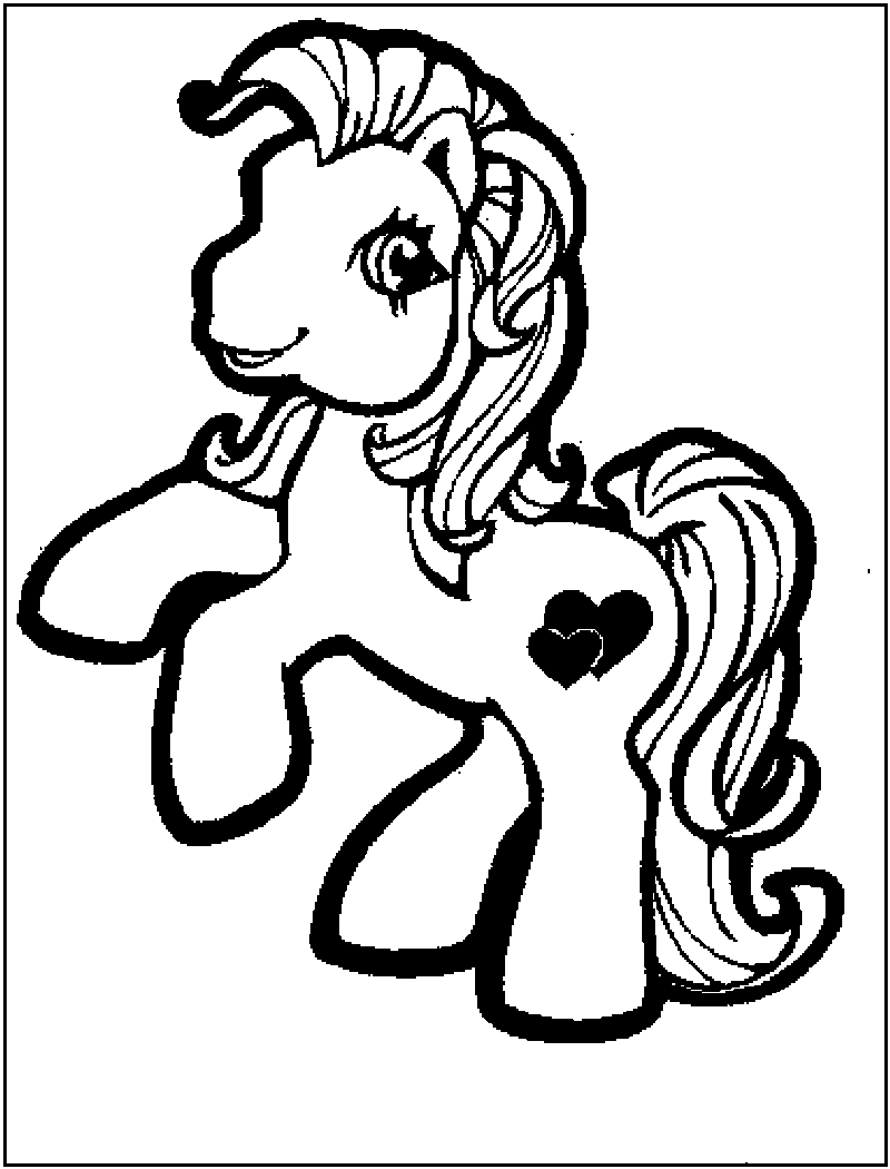 800x1050 My Little Pony Coloring Pages Free