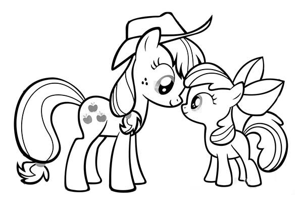 600x440 My Little Pony Coloring Pages And Pictures To Colour For Free