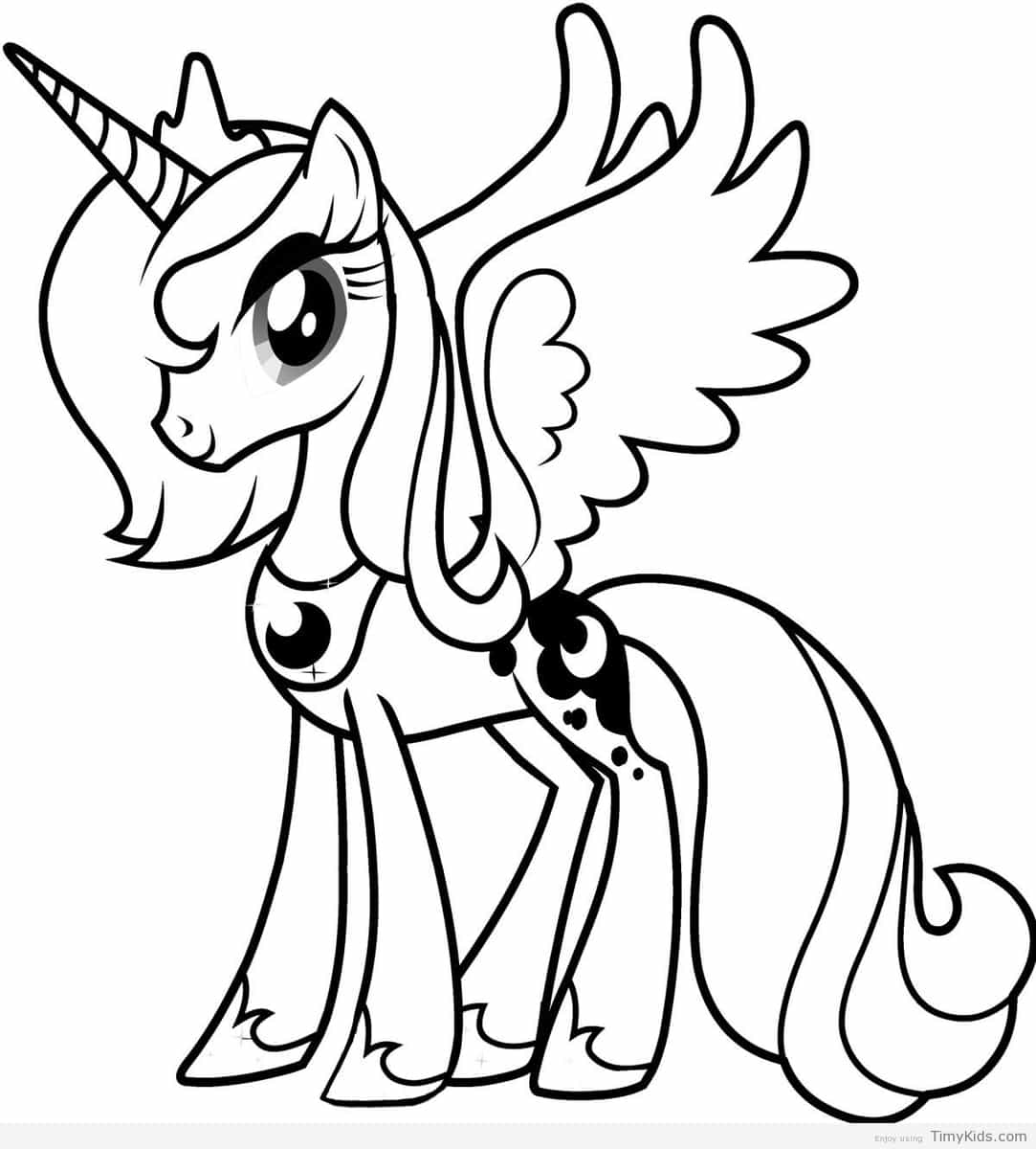 1083x1200 Free My Little Pony Coloring Pages Timykids