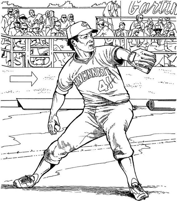 576x655 Baltimore Orioles Baseball Coloring Pages Color Bros