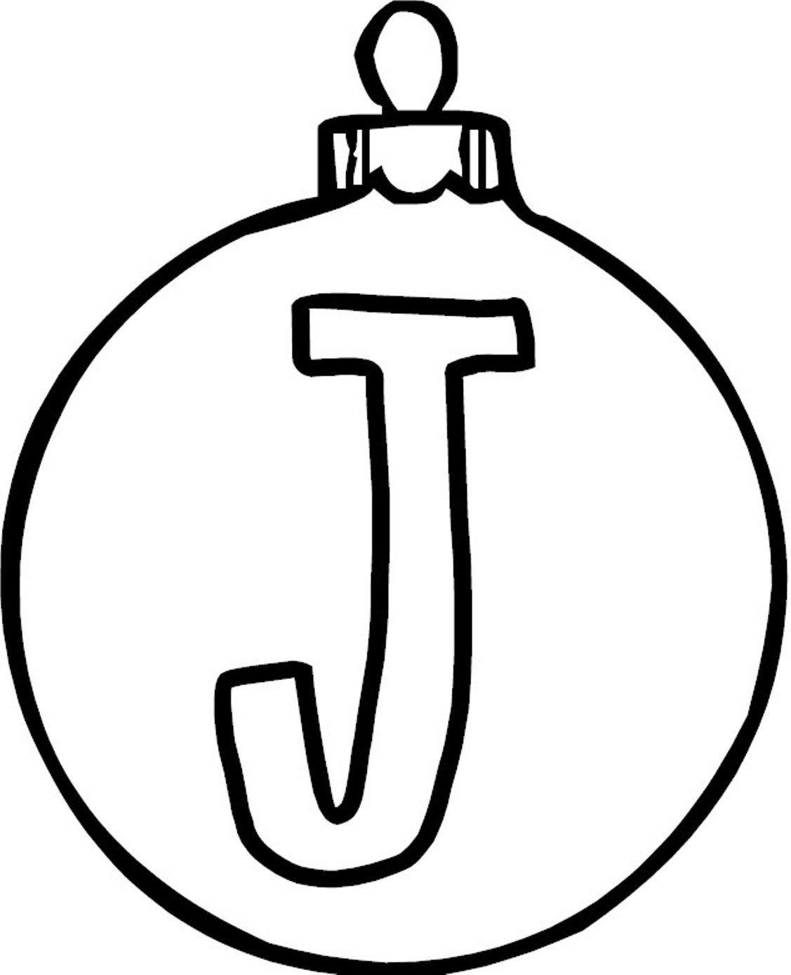 1127x1388 Ornament J Alphabet Coloring Page Alphabet Coloring Pages