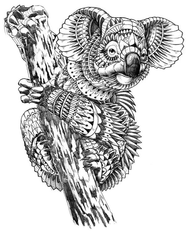 600x749 Hard Animal Coloring Pages Coloring Pages