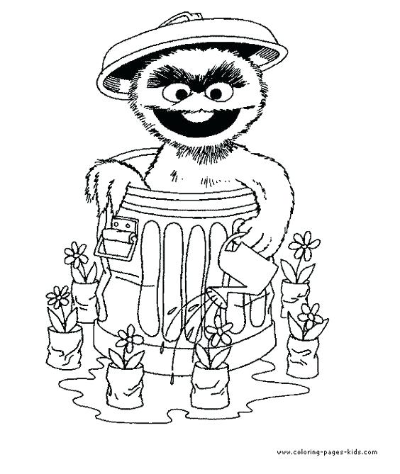 564x669 Oscar The Grouch Coloring Pages Alphabet And Colouring Coloring