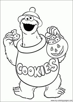 236x330 Oscar The Grouch Coloring Pages Free