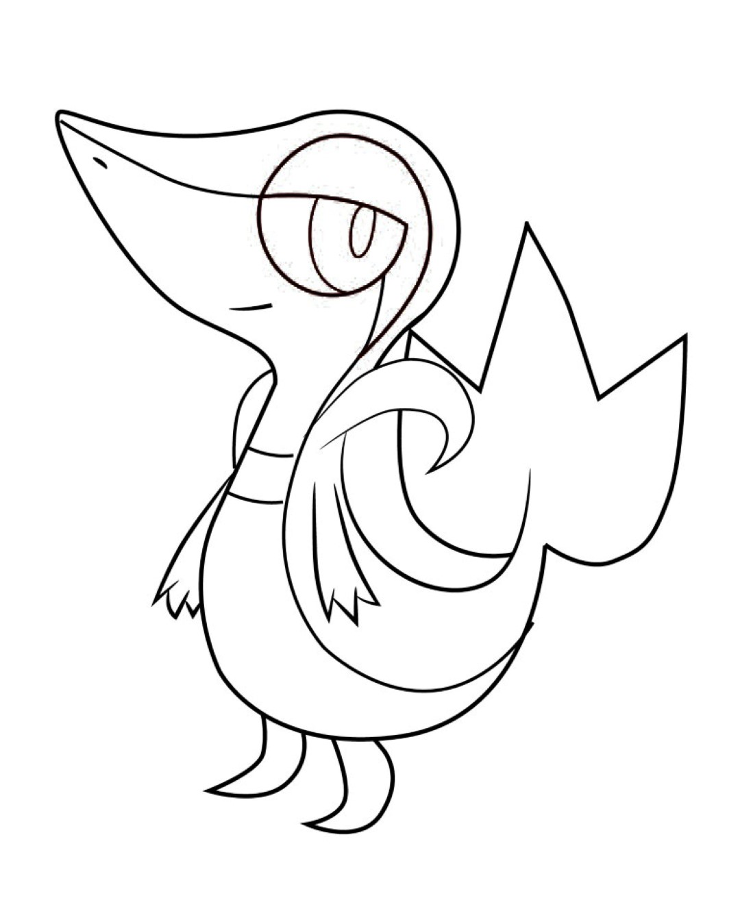 1080x1349 Serperior Coloring Pages