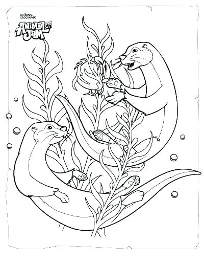 400x518 Otter Coloring Page Otter Coloring Pages Collection Sea Otters