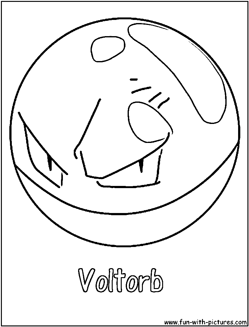 800x1050 Projects Design Electrode Pokemon Coloring Pages