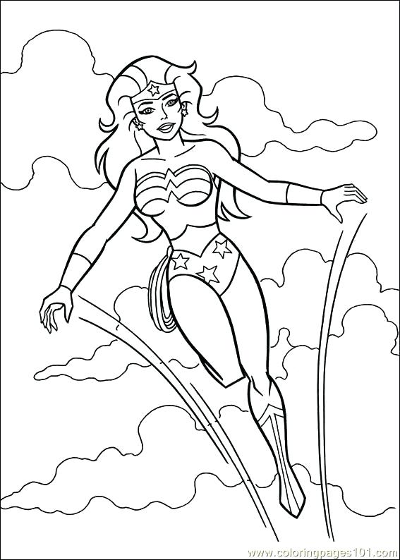 567x794 Lady Coloring Pages