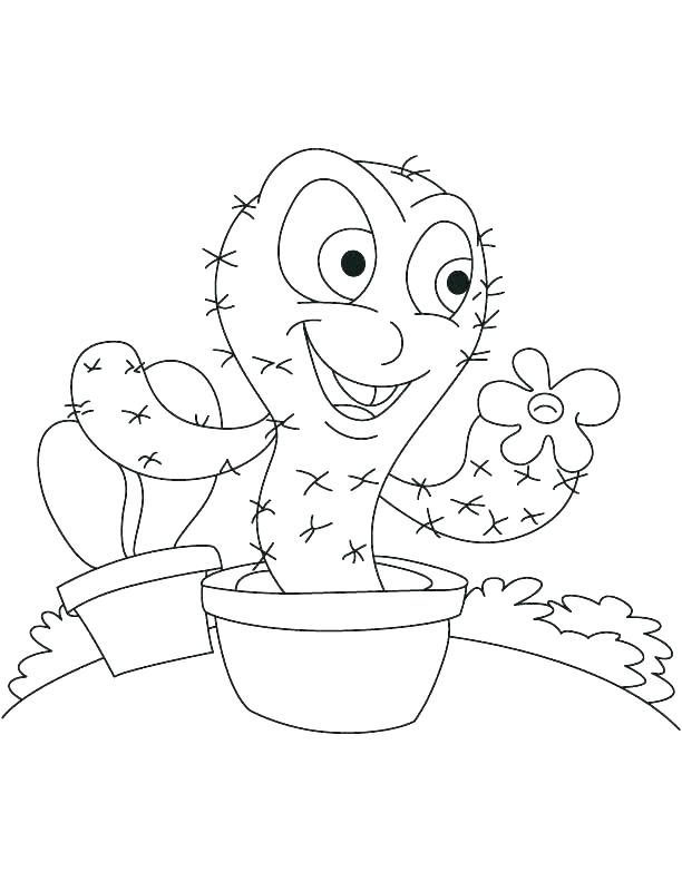 612x792 Cactus Coloring Pages Cactus Coloring Pages Cactus Coloring Pages