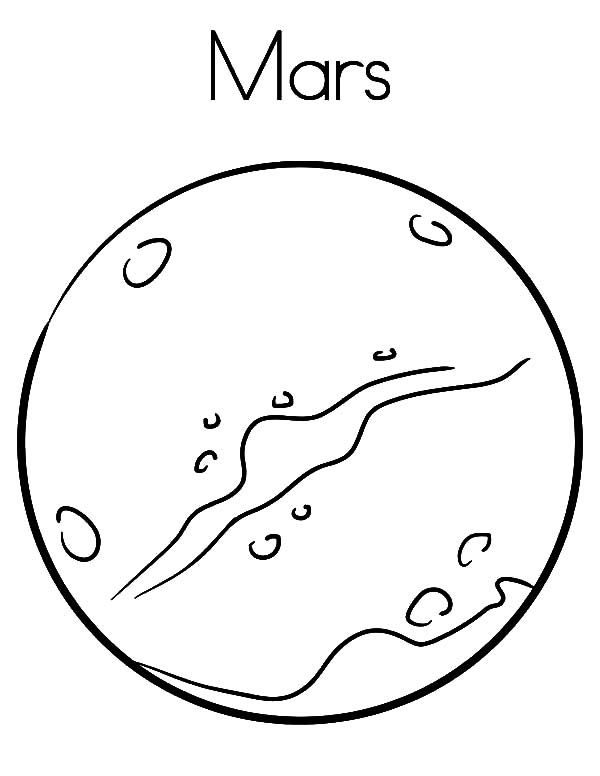600x776 Custom Mars Coloring Pages Preschool For Fancy Planet Coloring