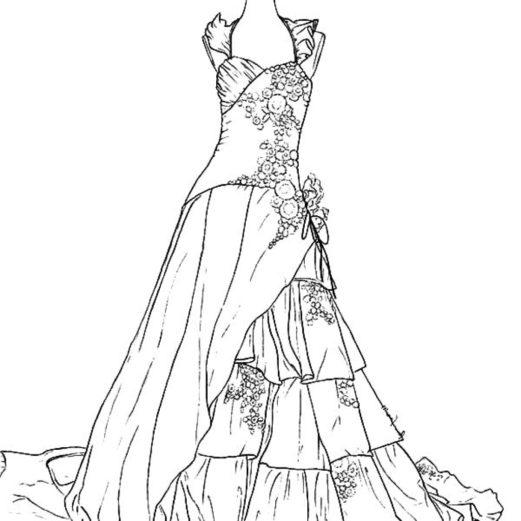 1024x1024 Free Printable Coloring Pages For Weddings