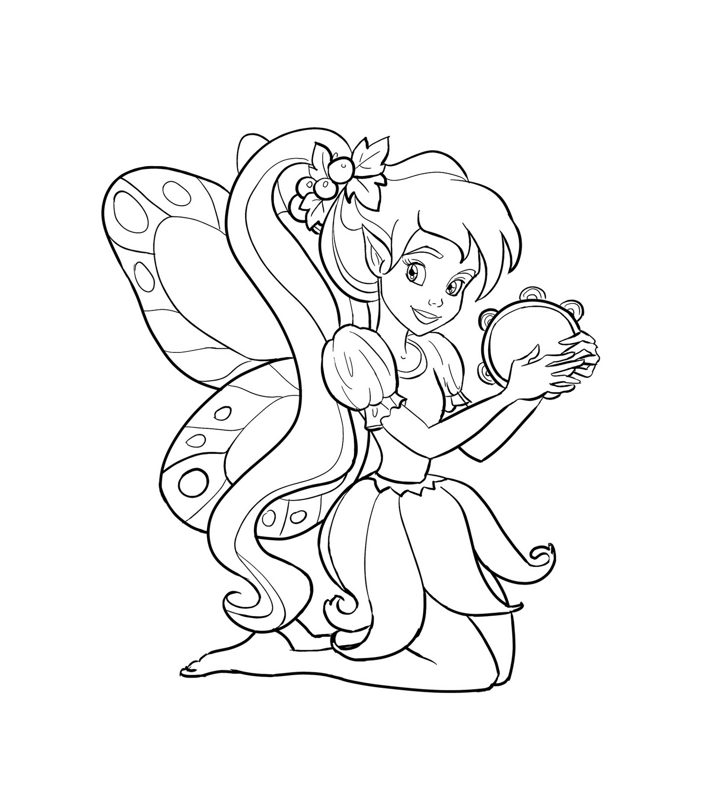 1424x1600 Fairy Coloring Pages For Kids Coloring Pages