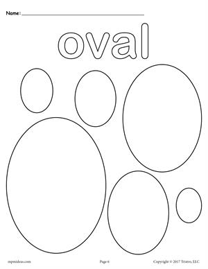 300x388 Oval Coloring Pages