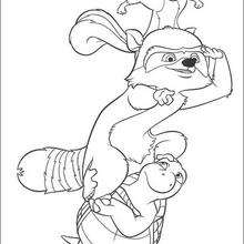 220x220 Over The Hedge Coloring Book Pages