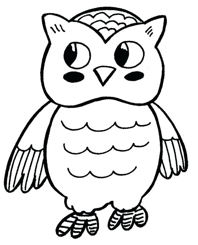 645x800 Cartoon Owl Coloring Pages Owl Coloring Page Cute Owl Coloring