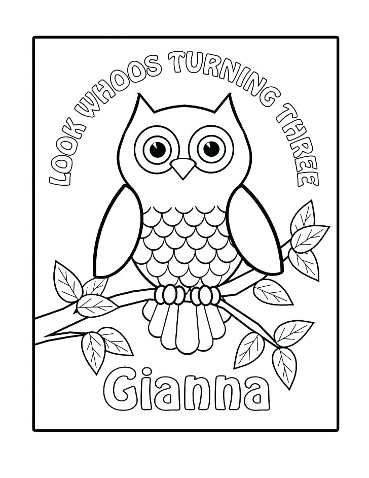 728x942 Owl Coloring Pages For Kids Amazing Printable Owl Coloring Pages