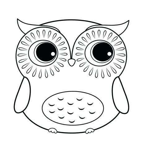 465x480 Coloring In Contemporary Design Printable Owl Coloring Pages Best