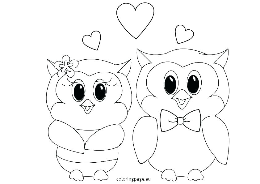 842x595 Owl Coloring Pages For Adults Free Printable Baby Page Col